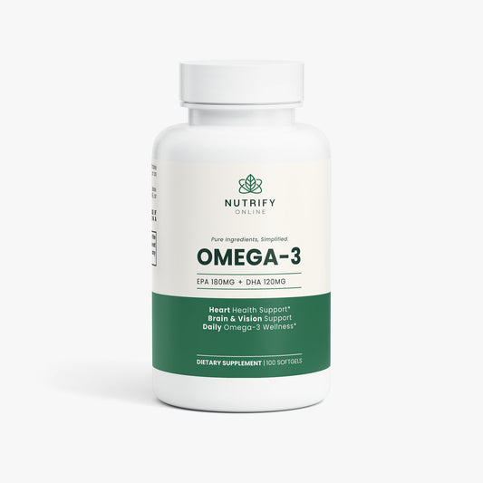 Omega-3 EPA 180mg + DHA 120mg