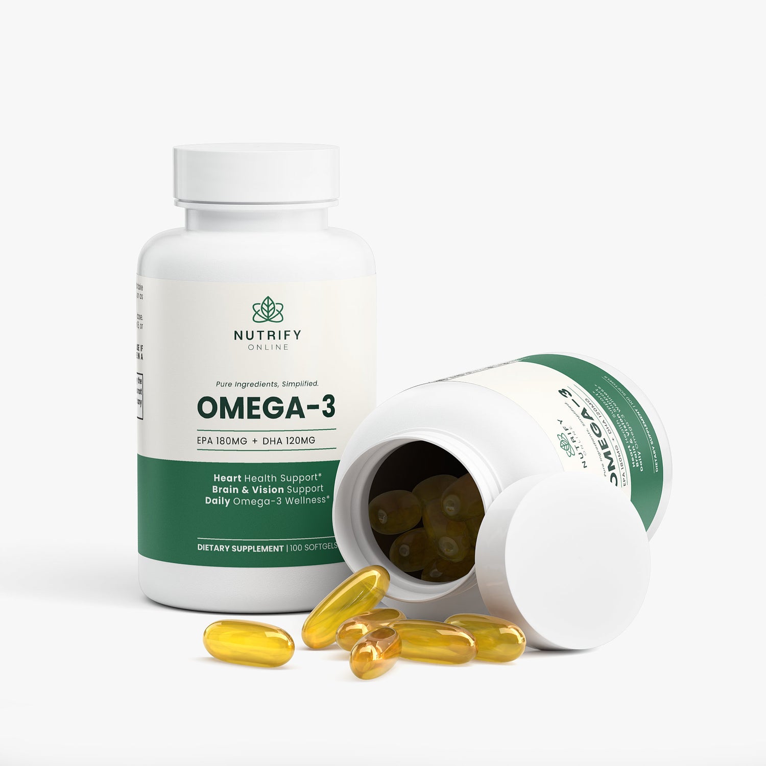 Omega-3 EPA 180mg + DHA 120mg